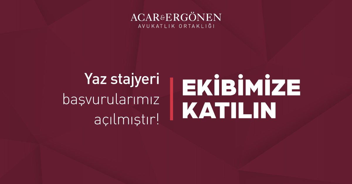 Yaz Stajyerleri için Başvurularımız Açılmıştır!