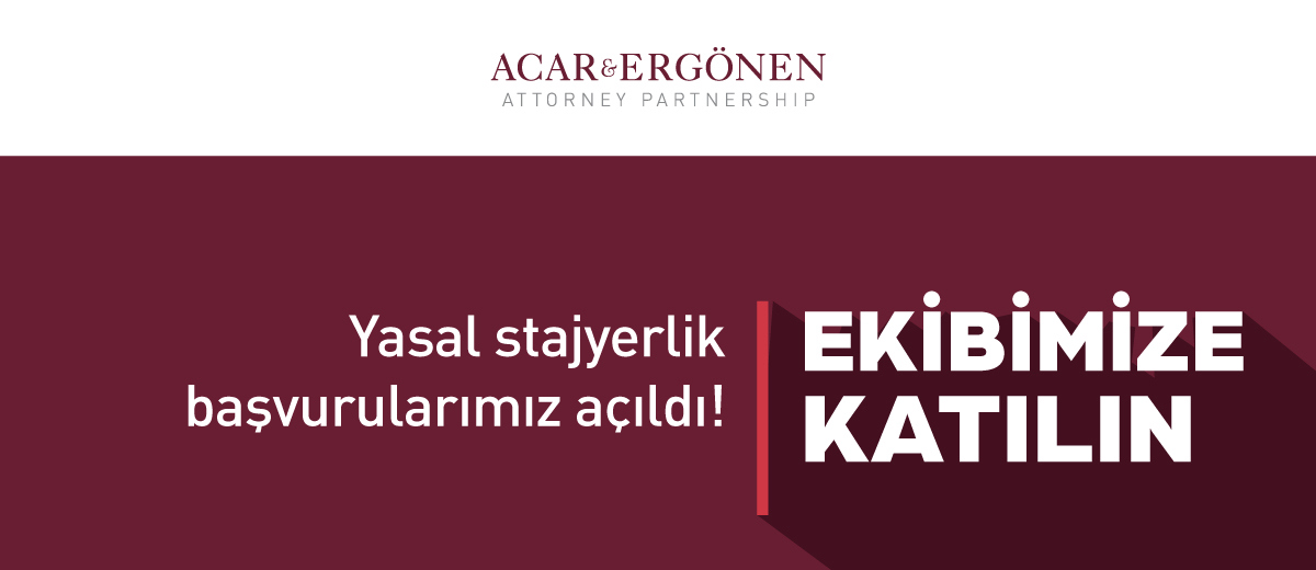 Yasal stajyerlik başvurularımız açıldı!